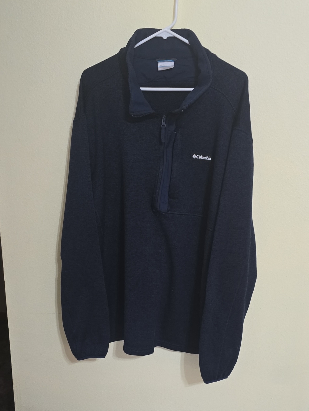 Columbia Men's Dark Navy Half-Zip Pullover Fleece